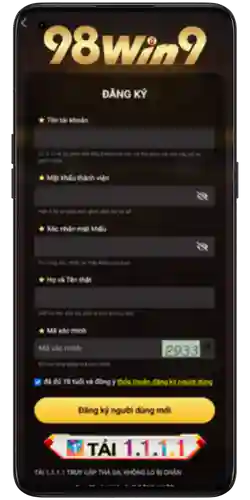 Đăng Ký 98WIN9